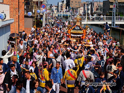 浦安のイベント　浦安三社祭